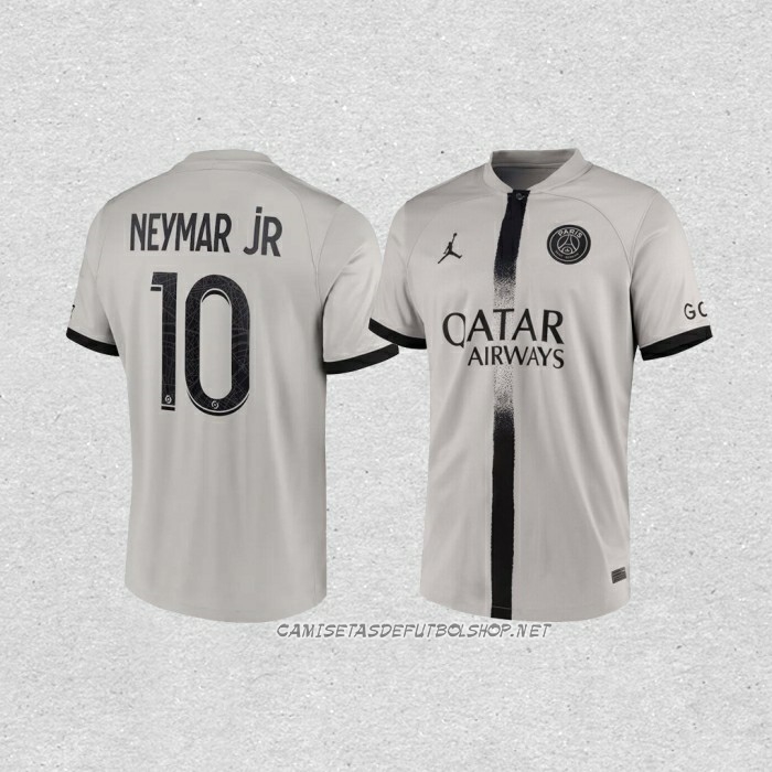 Camiseta Segunda Paris Saint-Germain Jugador Neymar JR 22-23